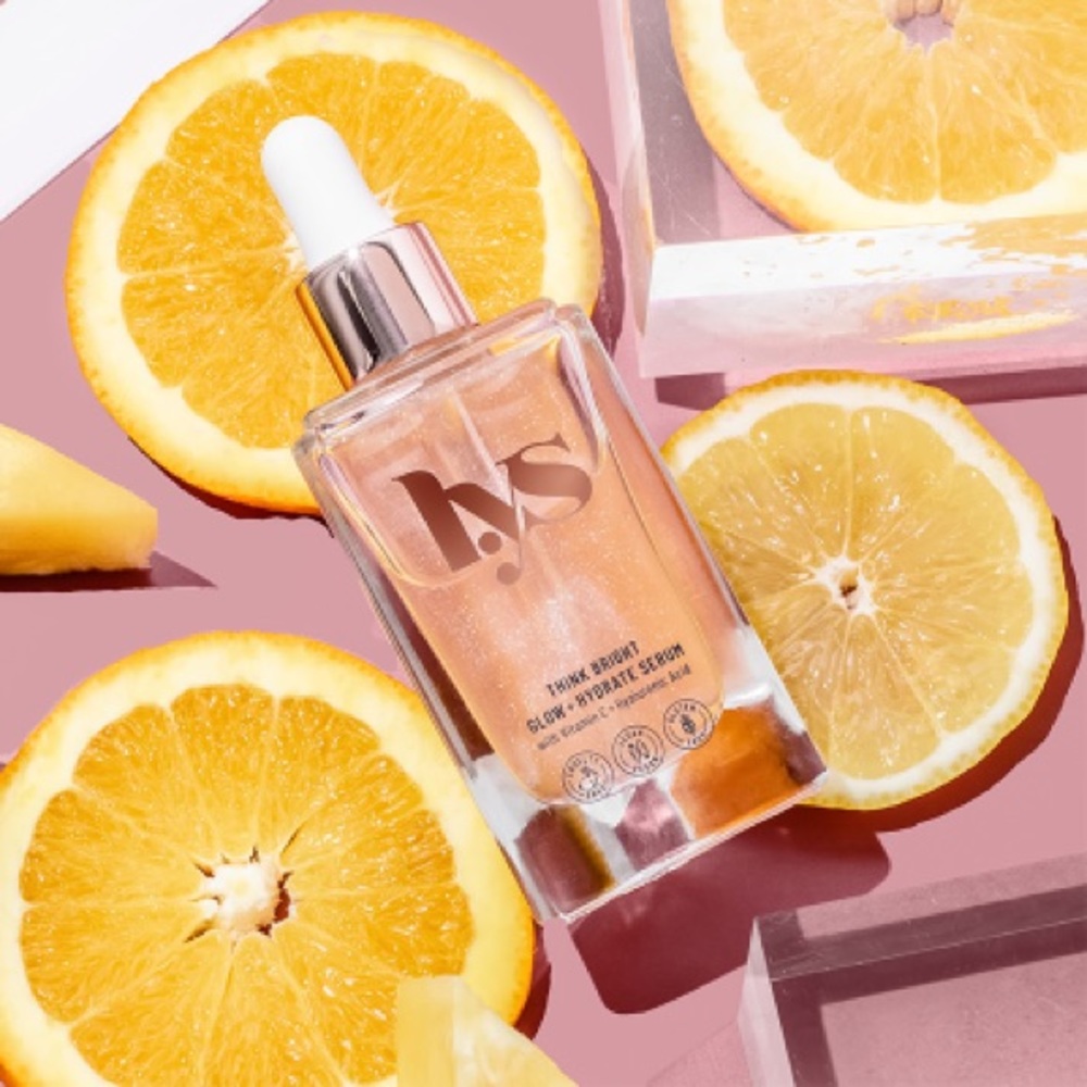 LYS. Think bright glow and hydrate serum